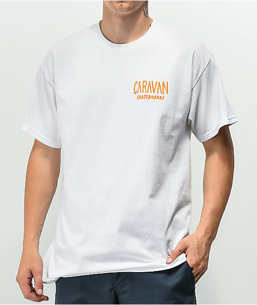 Caravan Always Shred White T-Shirt