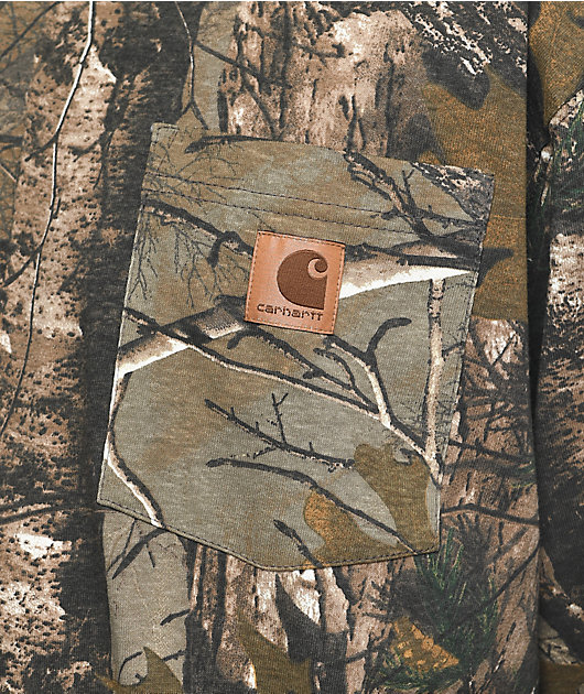 Carhartt Camo Long Sleeve T-Shirt