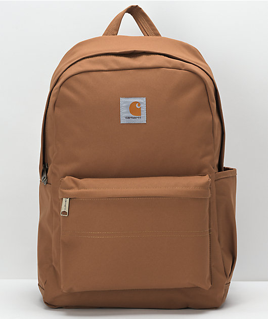 brown rucksack