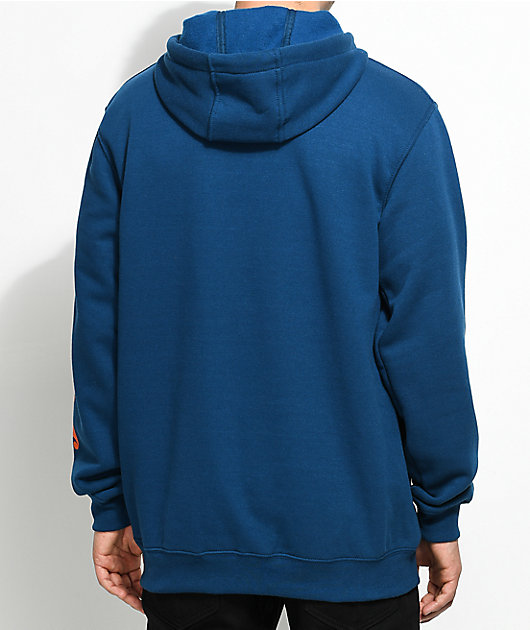orange pullover hoodie