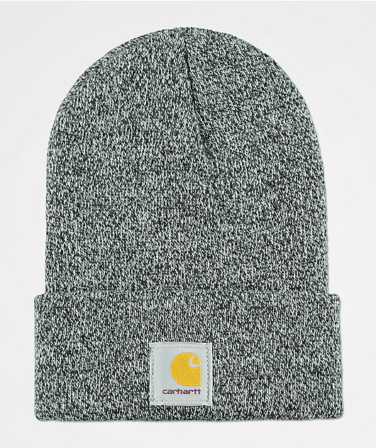 Carhartt Watch gorro tejido en negro y blanco
