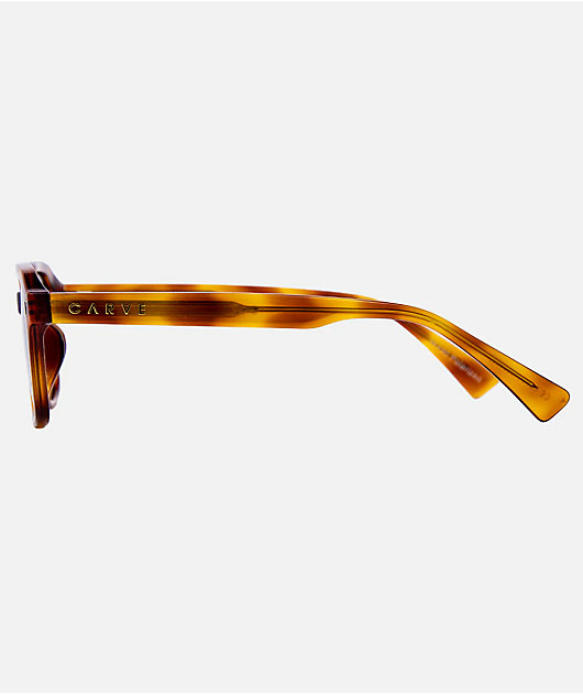 Carve Del Ray Tortoise Shell Brown & Gradient Polarized Sunglasses