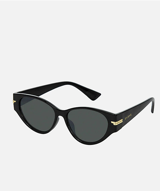 Carve Rhode Gloss Black & Grey Sunglasses