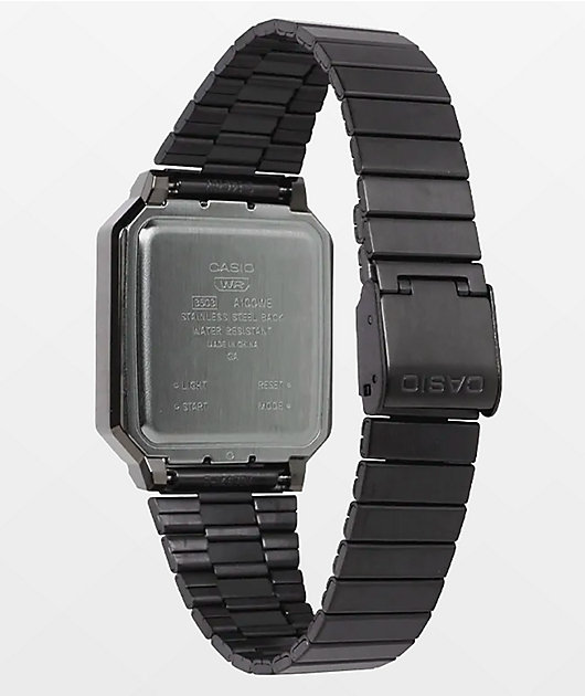 Casio A100WEGG-1AV Vintage Revival Grey & Black Digital Watch