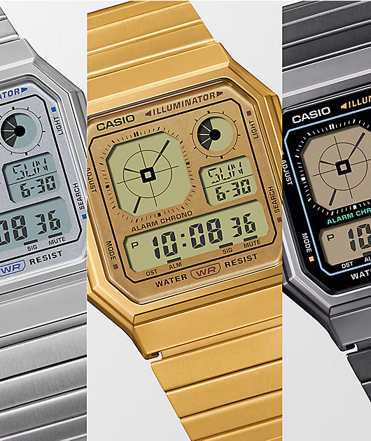 Casio A140WE-9A Gold Digital Watch