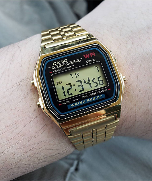 Casio vintage gold 2025 and black