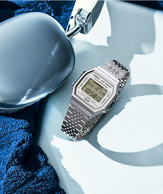Casio ABL100WE-7ACF Silver Digital Watch