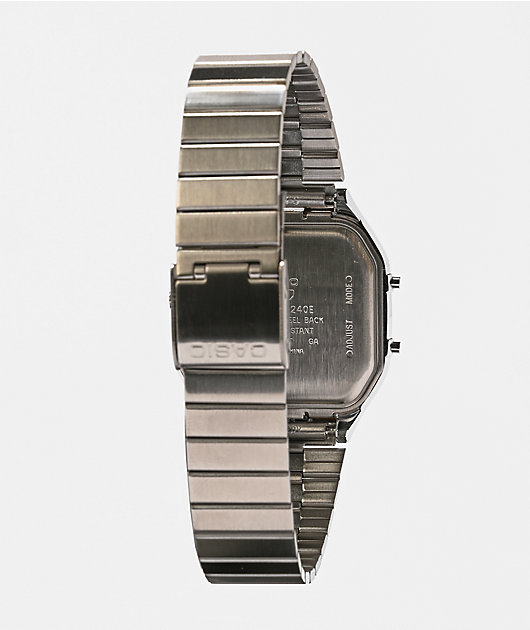 Casio AQ240E-7ACF White & Silver Analog Watch | Zumiez