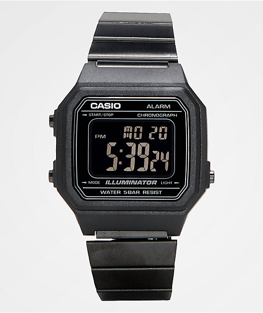 Casio B650WB-1BVT Vintage reloj digital en negro