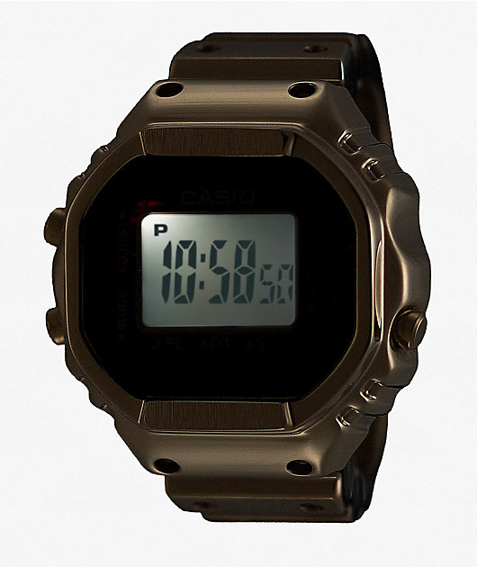 Casio CRW-001G-9 Gold Digital Ring Watch