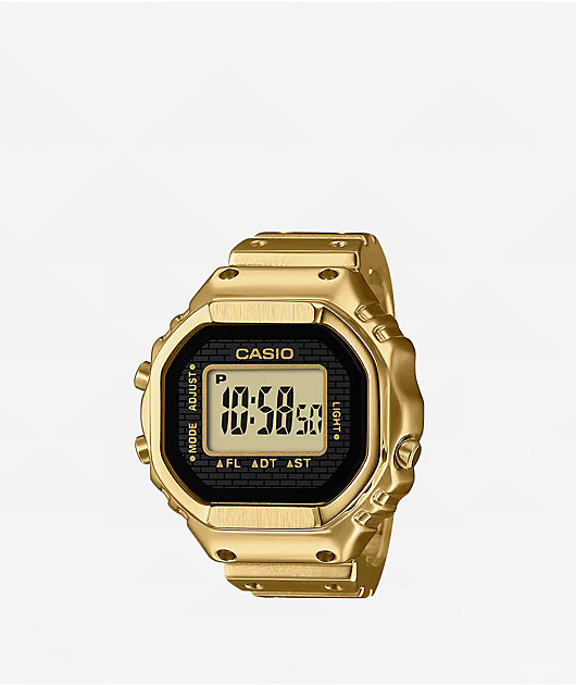Casio CRW-001G-9 Gold Digital Watch Ring | Zumiez