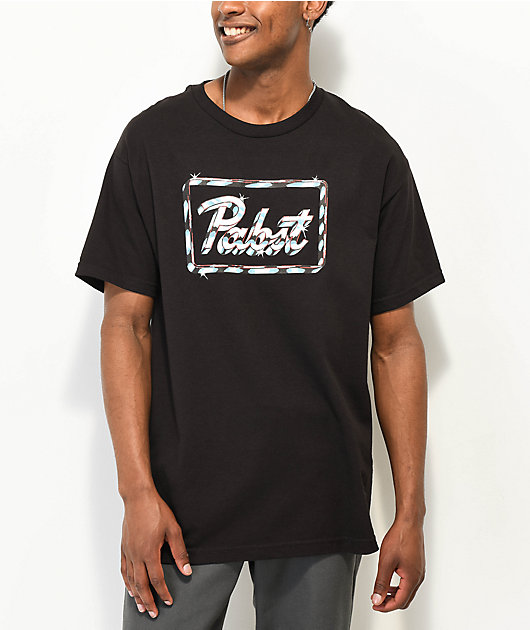 Casual Industrees x Pabst Blue Ribbon Chromed Out Black T-Shirt