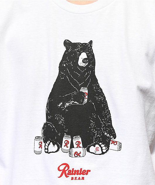 Casual Industrees x Rainier Bear White T-Shirt