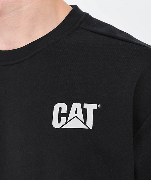 Caterpillar Built To Last Black Crewneck Sweatshirt | Zumiez