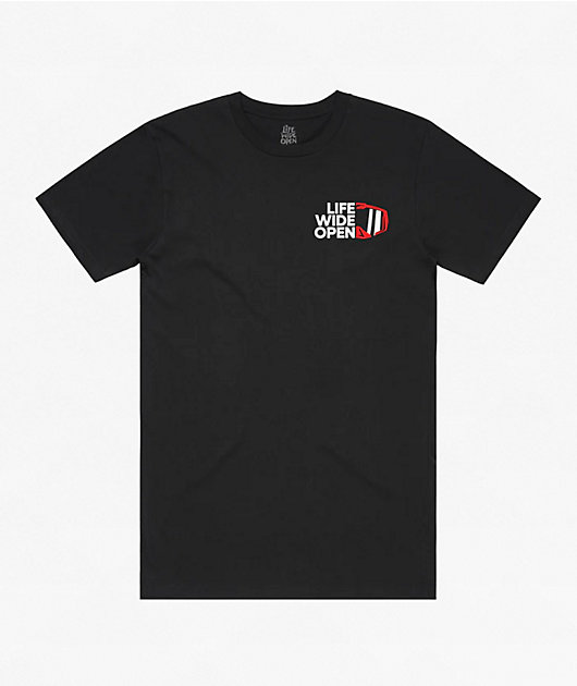 CboysTV Kids Dirtbike Blowup Black T-Shirt