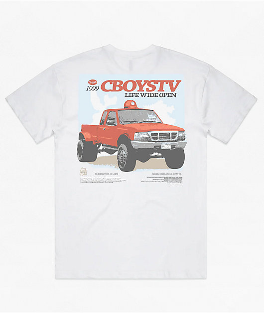 CboysTV Kids Ranger White T-Shirt