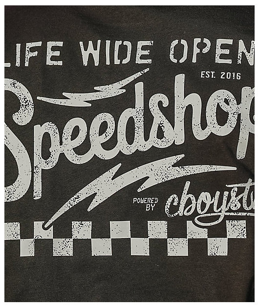 CboysTV Kids Speedshop Black T-Shirt