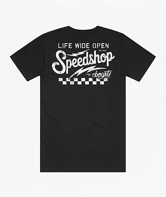 CboysTV Kids Speedshop Black T-Shirt