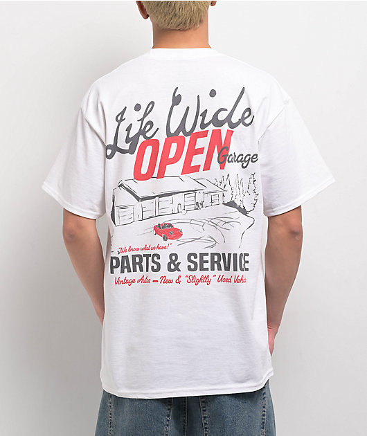 CboysTV LWO Garage White T-Shirt | Zumiez