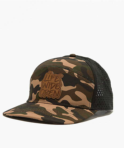openyy camo 迷彩　logo cap os Open YY - Camo Ball Cap | HBX - Globally Curated Fashion and