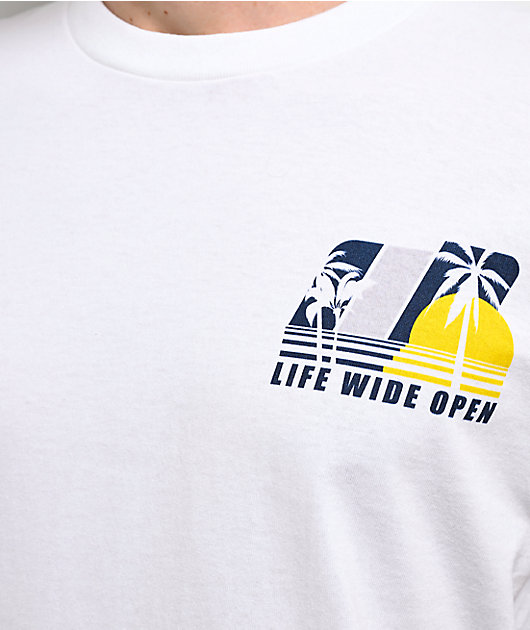 CboysTV Life Wide Open Summer White T-Shirt