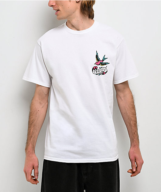 CboysTV Tatted Two Wheels White T-Shirt