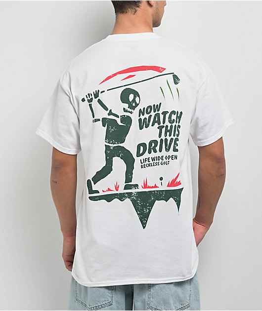 ミュージシャン T-Pablow ON THE ROAD LOGO T-SHIRT CboysTV Watch This Drive White T-Shirt | Zumiez