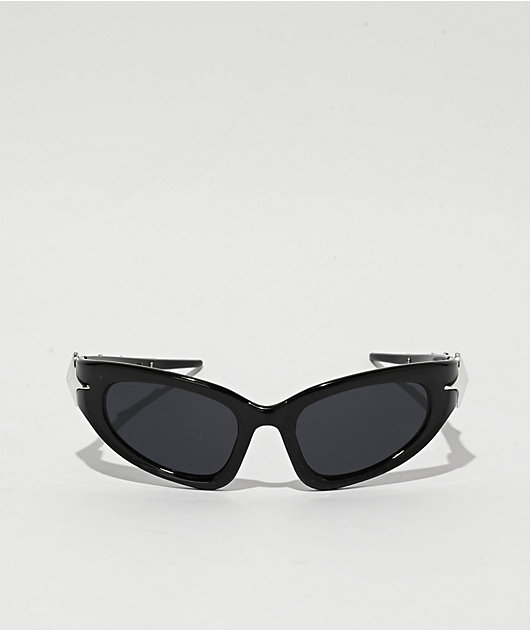 Chair Black & Silver Sunglasses