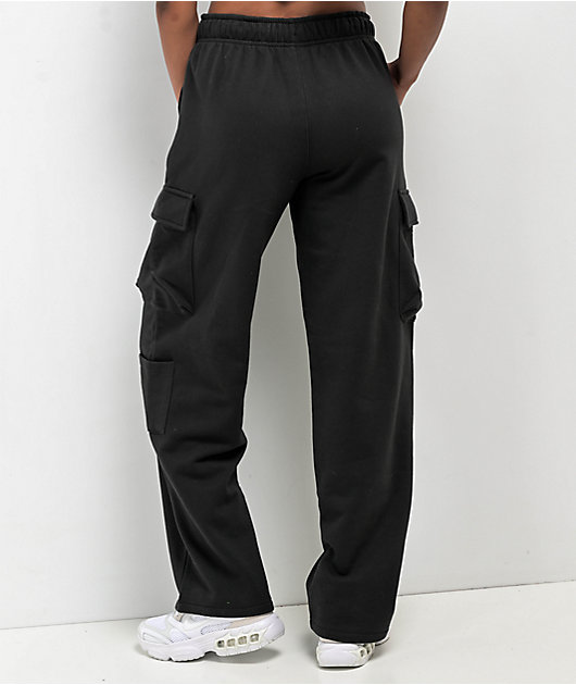 Pro 5 Mens Fleece Cargo Sweatpants,Heather Grey,XL 