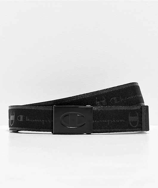 Champion Advocate Black Web Belt