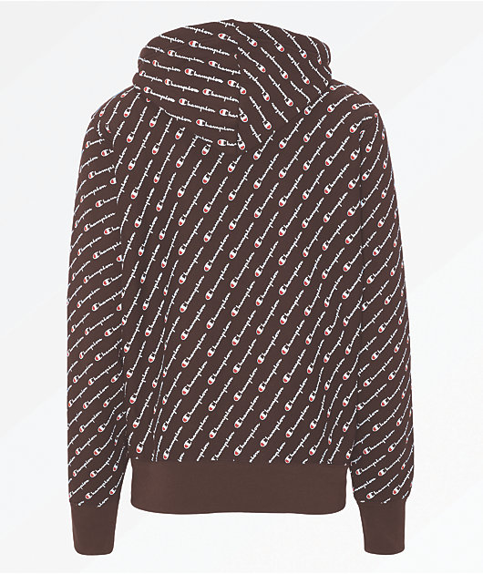 maroon champion pullover