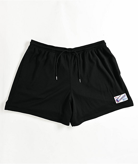 Champion Big Bank Black Mesh Shorts | Zumiez
