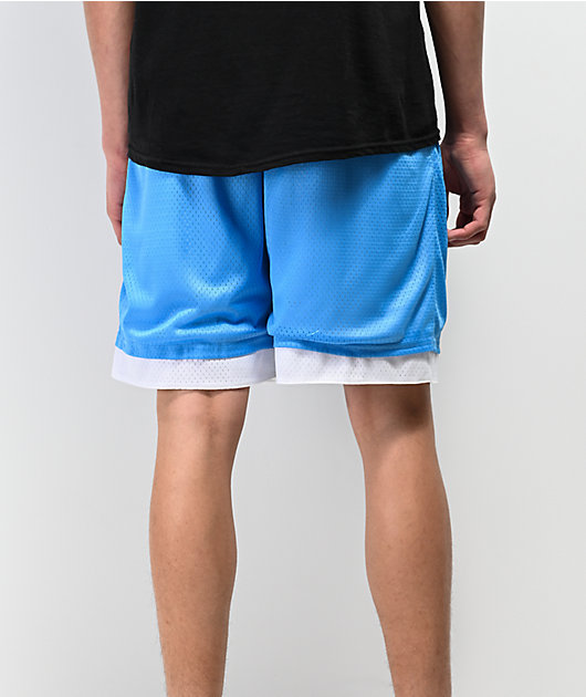 blue champion basketball shorts