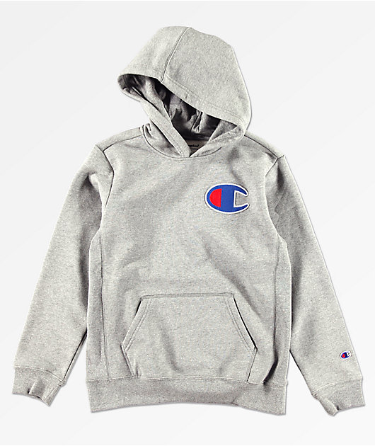 champion white hoodie boys