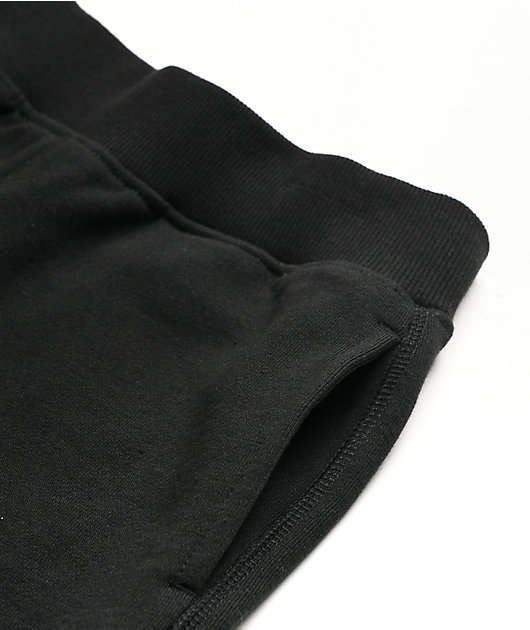 Champion Boys Premium Black Sweat Shorts