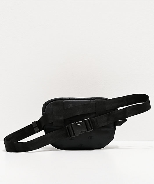 black and gold champion fanny pack