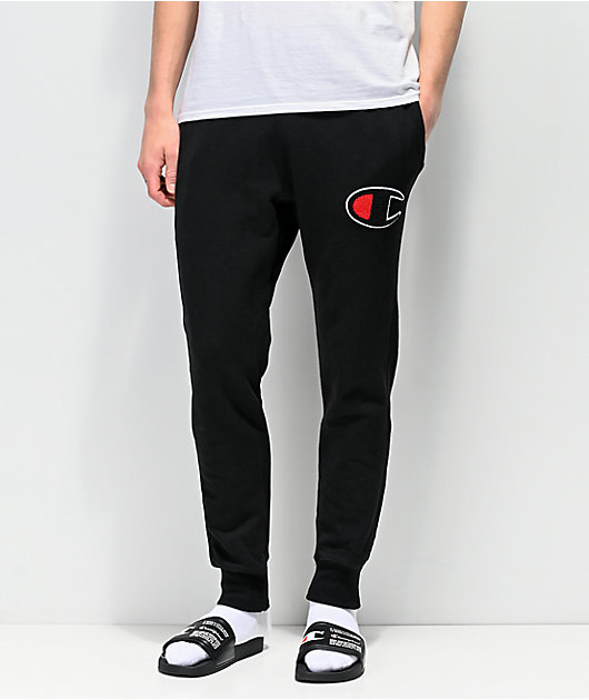 champion sweatpants elastic ankle