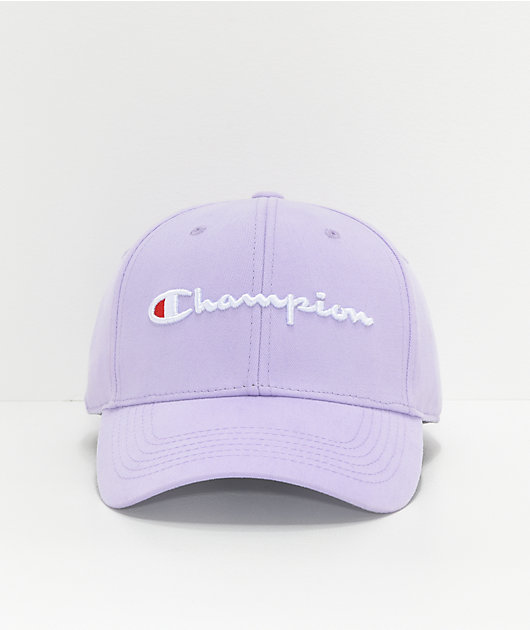 Champion Classic Twill Pale Violet Rose Strapback Hat