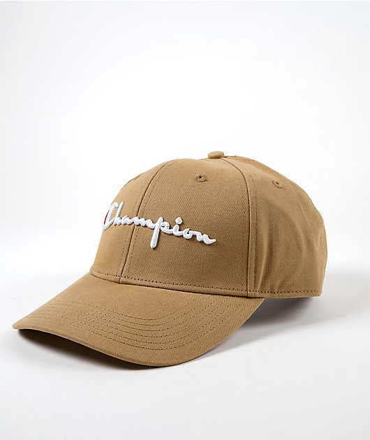 champion khaki hat