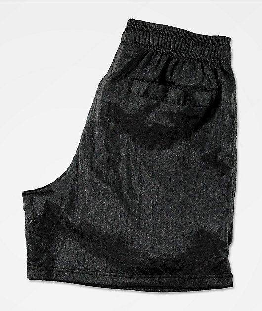 Champion Emblem Black Nylon Shorts