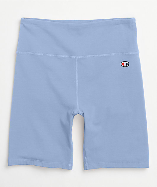 blue champion biker shorts