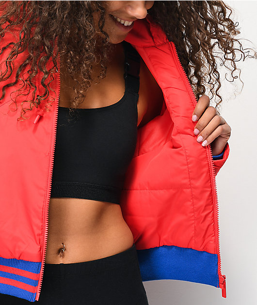 Champion Filled Fashion Red Crop Jacket