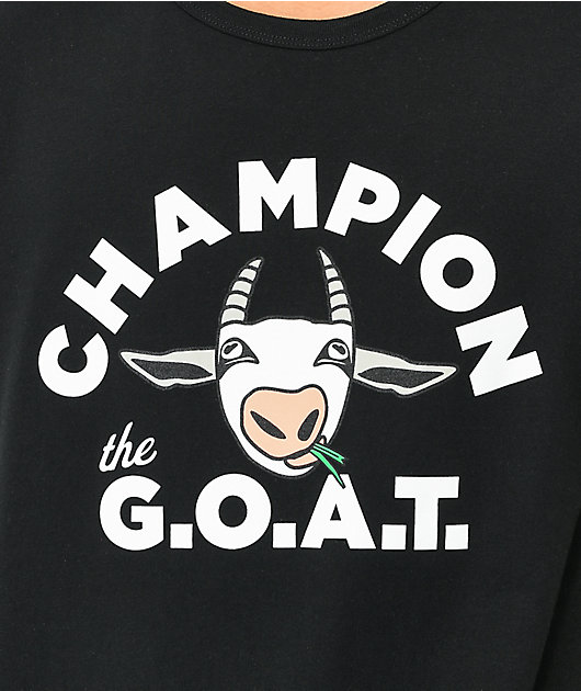 Champion Goat camiseta negra