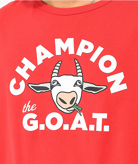Champion Goat camiseta roja