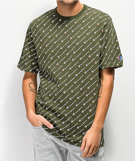 champion heritage all over script