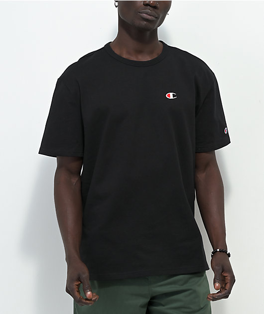 Champion black heritage tee 2025