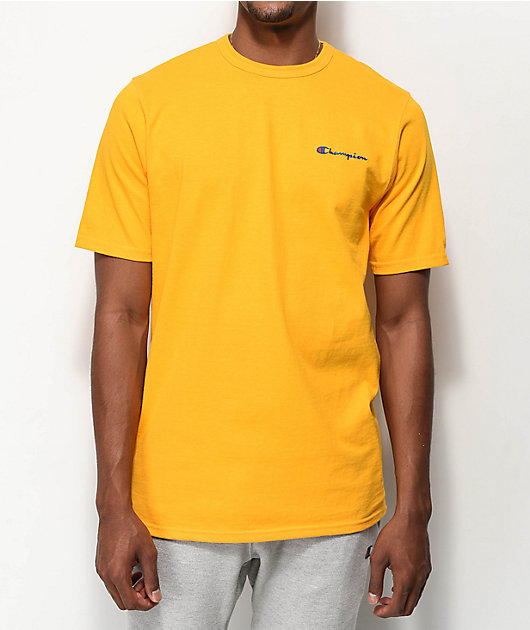 champion heritage gold script
