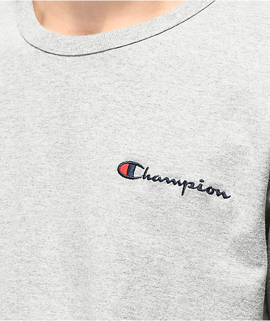 champion heritage embroidered script