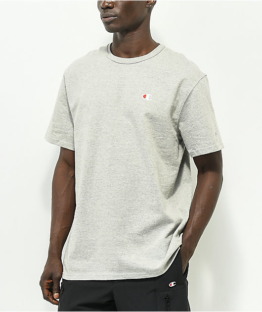 Champion heritage tee grey shop