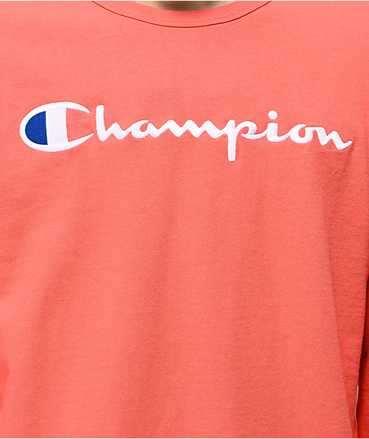 Groovy papaya champion shirt clearance